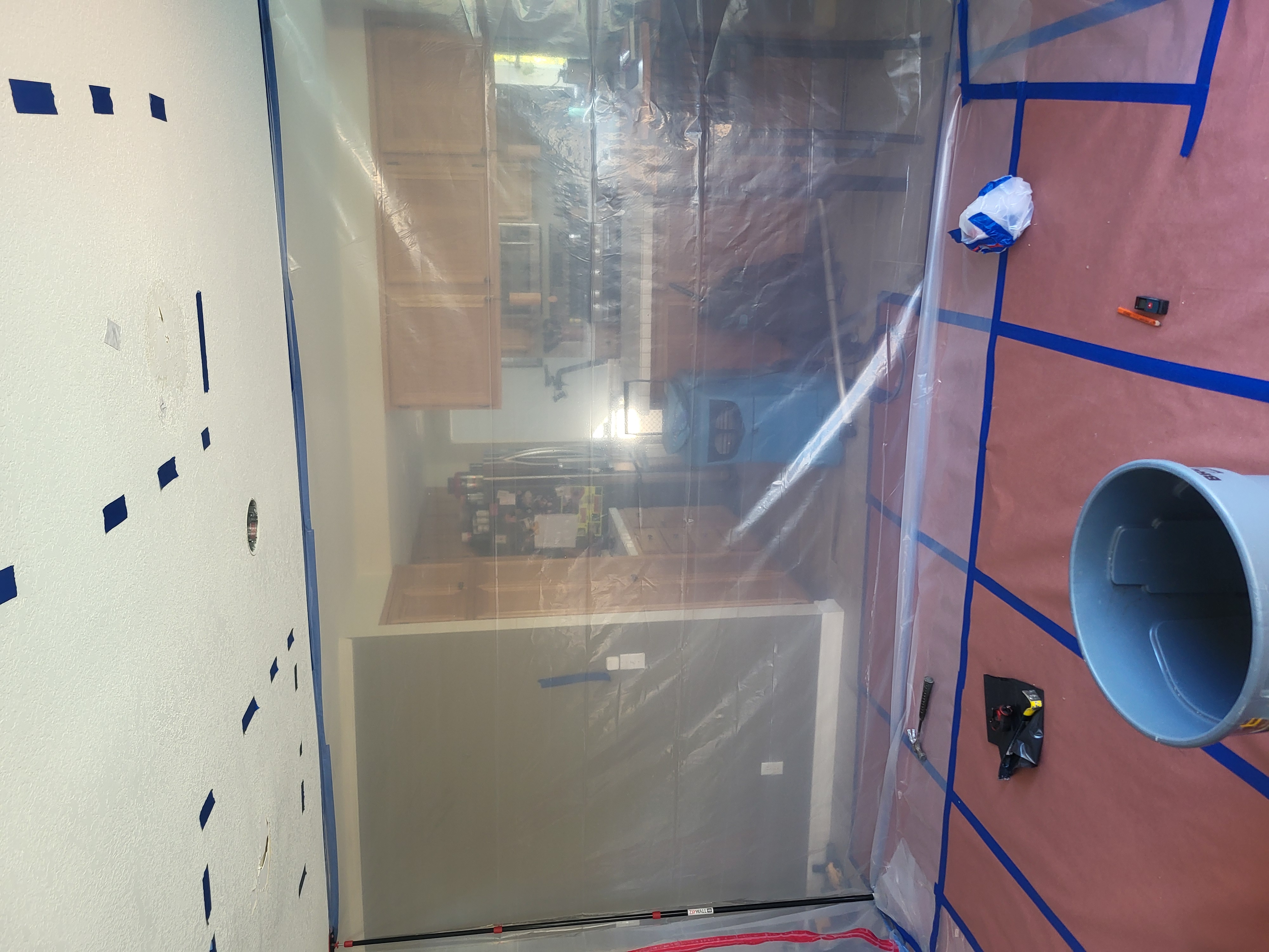Fire Damage restoration work